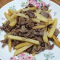りんくんママちゃん's cooksnap of when they made お箸が止まらない！牛こまじゃが炒め.