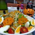 ☆★ケイト★☆'s cooksnap of when they made ニンジンの飾りでお手軽ハロウィン♪.