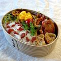 かっちゃん杉's cooksnap of when they made 懐かしいお弁当♡ご飯に梅干しを散りばめて.