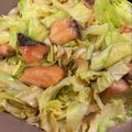 北のデビル。's cooksnap of when they made 鮭とキャベツの味噌バター炒め.
