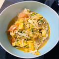 J_son's cooksnap of when they made エノキ茸・トマトと油揚げの炒め物.