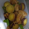 ゆーはる1003's cooksnap of when they made ご飯もお酒も進むよ～❤鶏肉とさつま芋炒め.