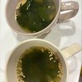 よーしゃんりー's cooksnap of when they made 焼肉屋さんのワカメスープ♪.