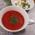 クックHG9V8Y☆'s cooksnap of when they made レンジ♪トマトジュースでトマトスープ。.