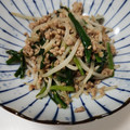 はるちゃん☆'s cooksnap of when they made ニラともやしのオイスターソース炒め.