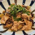 あーこ姐's cooksnap of when they made 大葉たっぷり♪♪豚こまと茄子の生姜焼き.