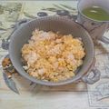 みかかめ's cooksnap of when they made 美味しくカルシウム補給♪カレー炒飯♪.