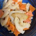手抜きクック's cooksnap of when they made 簡単もう一品♡レンコンと人参のきんぴら.