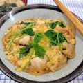 在宅勤務のおじさん's cooksnap of when they made 少しの手間でレベルアップ！親子丼.