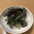 ねみねみ's cooksnap of when they made レンジで簡単☆なすの白だし生姜おひたし.