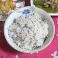 mmameco's cooksnap of when they made ☆黒ゴマごはん☆.