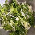 。かのこ。's cooksnap of when they made 水菜サラダ.