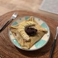 ✿maho✿'s cooksnap of when they made うちのガレット（そば粉のクレープ）.