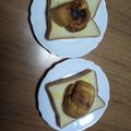 初レポまにあ's cooksnap of when they made シュークリームオンザトースト.
