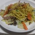 attunIIO's cooksnap of when they made シーフード塩焼きそば.