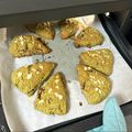 ﾏﾅｽﾞｷｯﾁﾝ's cooksnap of when they made ☆HM 抹茶チョコスコーン☆.