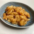 卯月のうさぎ２０１４'s cooksnap of when they made お餅リメイク＊塩きな粉おかき.