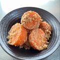azbjbn's cooksnap of when they made にんじん ごま しょうゆだけの和え物.