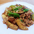 リンリン☆☆☆'s cooksnap of when they made ナスと挽肉の中華風みそ炒め★.