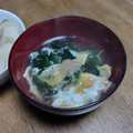 和☆2049's cooksnap of when they made レタスの外葉と卵のとろとろスープ.
