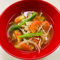 あっこ姉's cooksnap of when they made ☆トマトとインゲンの夏野菜スープ☆.