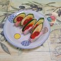 みかかめ's cooksnap of when they made ♪かまぼこのきゅうりに筋子はさみ♪.