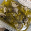 庵chai's cooksnap of when they made ☺簡単作り置きおつまみ♪砂肝のコンフィ☺.