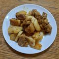 ポニーリボン's cooksnap of when they made 鶏もも肉とじゃがいものカレー炒め♪.