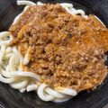 クック2H9MD0☆'s cooksnap of when they made 簡単過ぎた坦々麺風うどん.