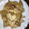 コバミツ's cooksnap of when they made ＊けんちん＊大根と木綿豆腐の煮物♪.