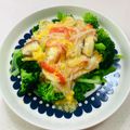 あっこ姉's cooksnap of when they made 簡早安！ブロッコリーのカニカマあんかけ♪.