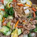 クック1O0AK4☆'s cooksnap of when they made 豚肉とチンゲンサイの春雨炒め.