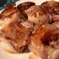 クック☆やーっ！'s cooksnap of when they made 長いも豚巻きの甘辛煮.