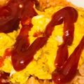 くりすたるけいこ's cooksnap of when they made 簡単！巻かないオムライス♡.