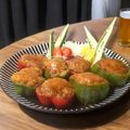 ◉ellie◉'s cooksnap of when they made ふっくら秘訣あり♡照り旨ピーマンの肉詰め.