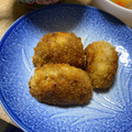 ★ゴンぎつね★'s cooksnap of when they made 節約ヘルシー☆豚こまと厚揚げのとんかつ.
