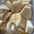 クックN2KOCX☆'s cooksnap of when they made 合わせて置くだけ◆簡単◆大根　漬物.