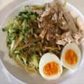 ママメイン！時々子供's cooksnap of when they made レンジで簡単♡しっとり柔らかサラダチキン.
