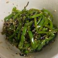 クックSK0OTX☆'s cooksnap of when they made ご飯のお供レンジ2分☆ピーマン塩昆布和え.