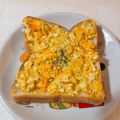 スーパーリンクス's cooksnap of when they made ●朝から喫茶店風？たまごトースト●.