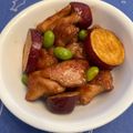 クックIB82OG☆'s cooksnap of when they made サツマイモと鶏もも肉の甘辛炒め.