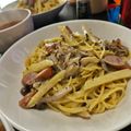 ✿月華❀'s cooksnap of when they made 粒マスタードとじゃがいものクリームパスタ.
