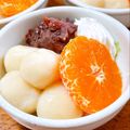 sanahey530's cooksnap of when they made 簡単お月見デザートフワフワ豆腐白玉白玉粉.