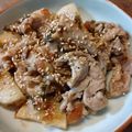 ばたみそーぱん☆'s cooksnap of when they made 豚と長芋のソテー梅ガーリックソース.