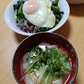 よちりん's cooksnap of when they made 仕上げにかいわれ大根入れるだけお味噌汁.