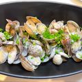 moripu's cooksnap of when they made 冷凍アサリで酒蒸し.