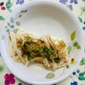 チェックのミニくま's cooksnap of when they made パワー！ゴマだれササミエッグ♡.