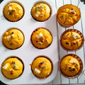 ＊＊ちぃちぃ＊＊'s cooksnap of when they made HMで超簡単☆かぼちゃマフィン♡.