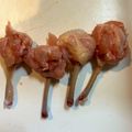 REI♡'s cooksnap of when they made 鶏手羽元チューリップのさばき方.