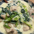 みのりっくす's cooksnap of when they made 簡単☆ほうれん草とチキンのクリーム煮.
